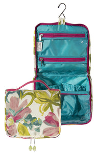 L789-3127 Ultimate Hangup White Tea, Comes with Hanger and double Zipper for easy travelling and to keep everything contained. Part of the Cosmetic and Travel Collection 10.5"x17"x4"